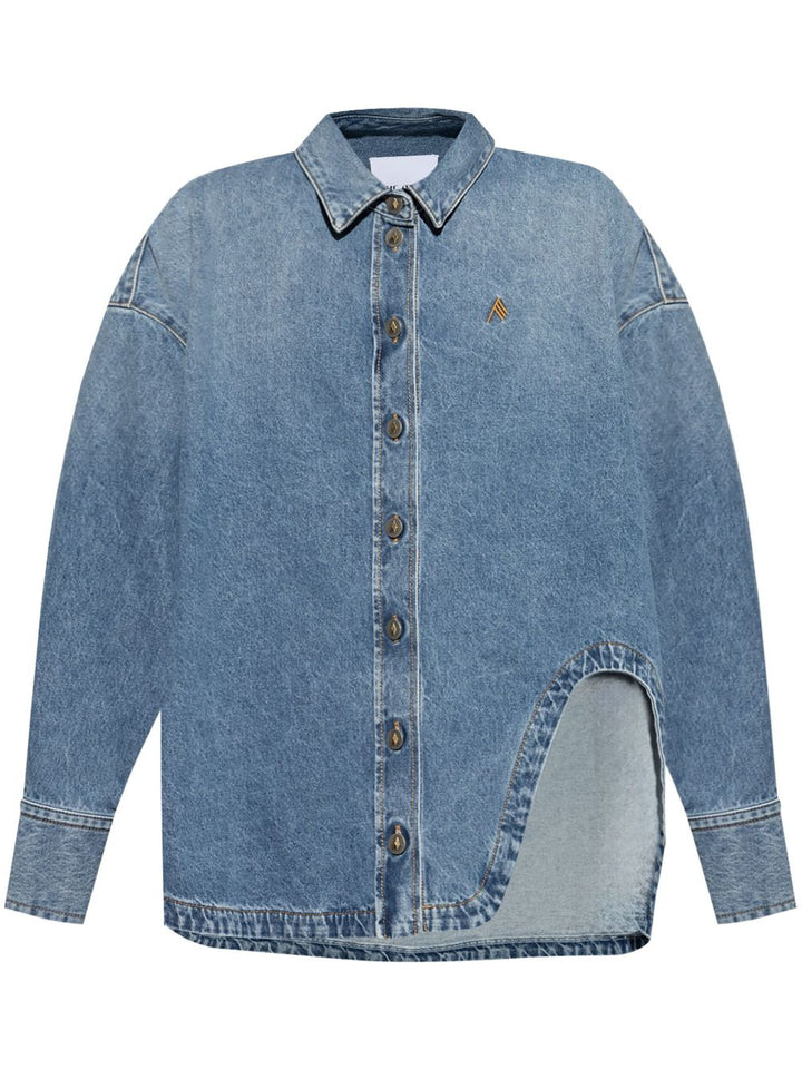 The Attico denim Shirt