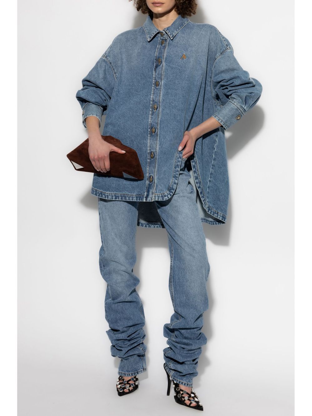 The Attico denim Shirt