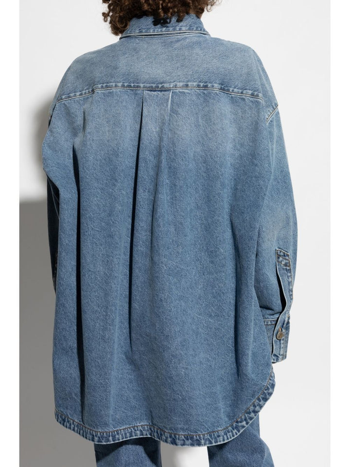 The Attico denim Shirt