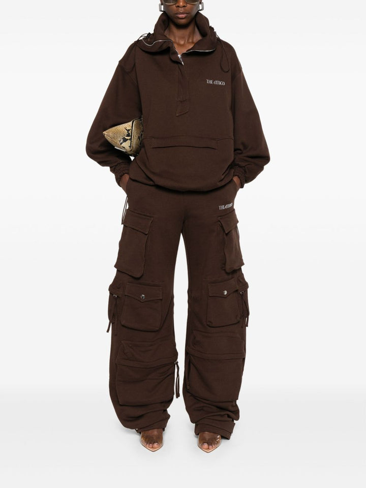 The Attico fern cargo pants