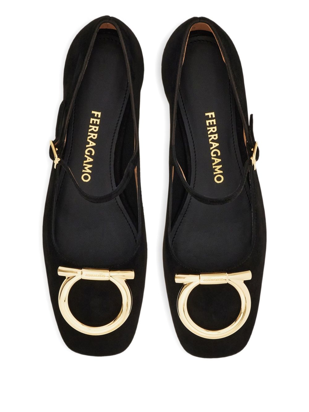 Ferragamo mary janes flats