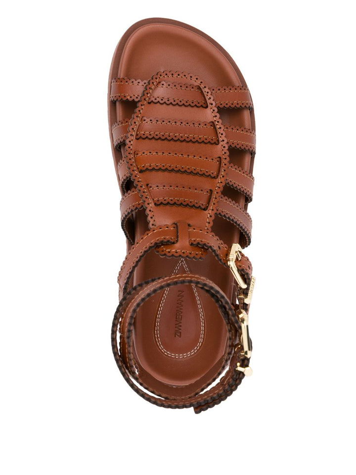 Zimmermann Goldie Gladiator Sandals