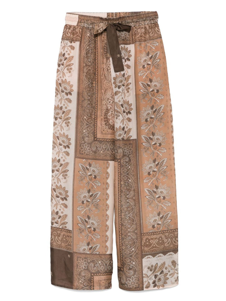 Zimmermann Lucky silk pants