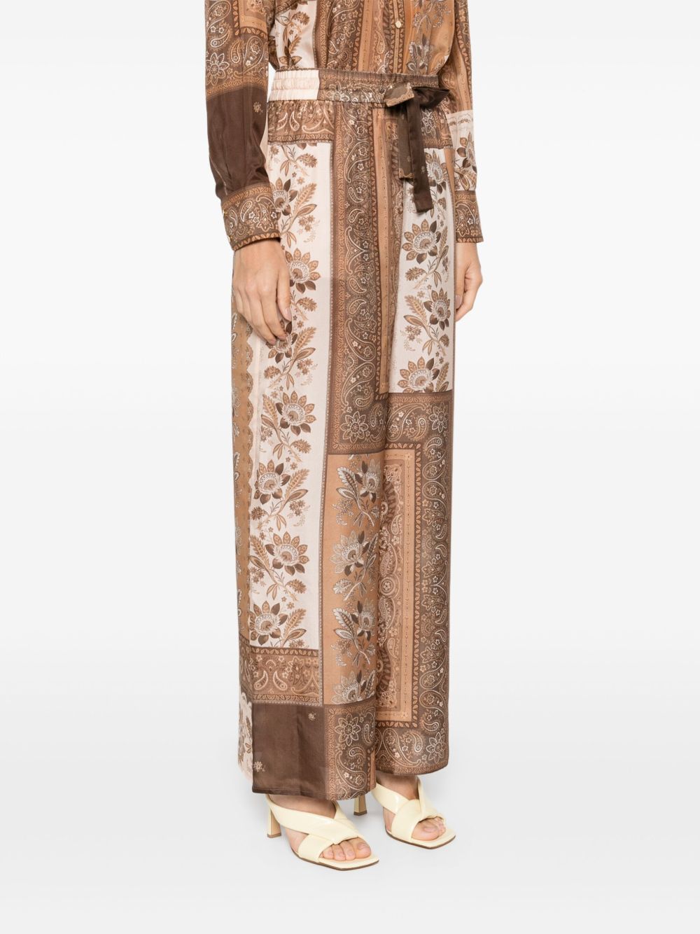 Zimmermann Lucky silk pants