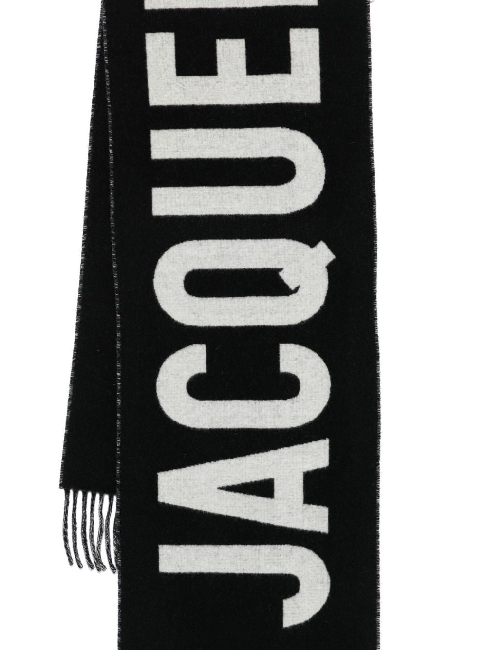 JACQUEMUS logo Scarf