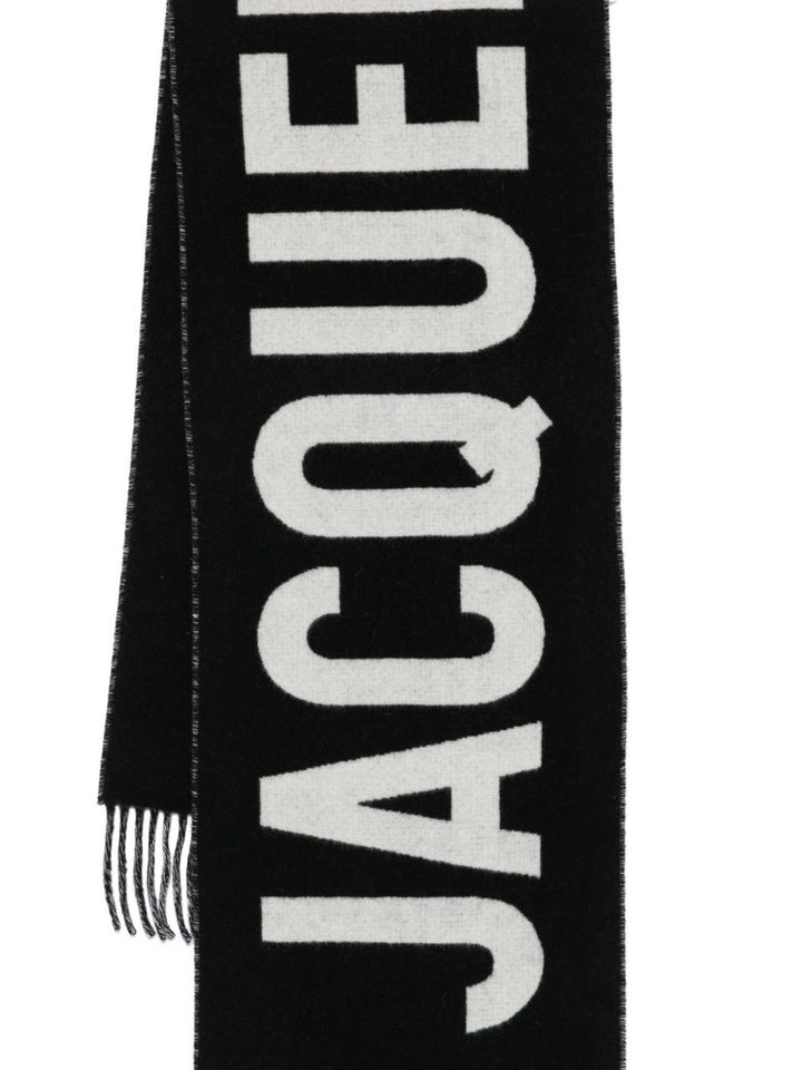 JACQUEMUS logo Scarf