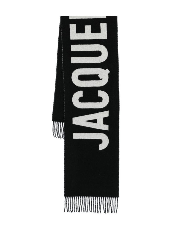 JACQUEMUS logo Scarf