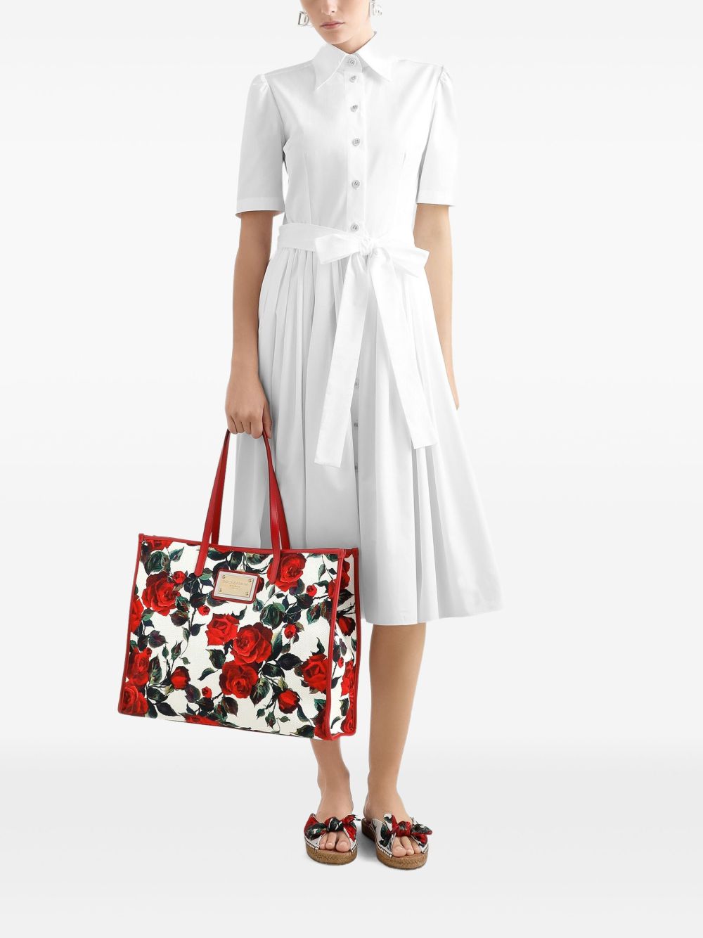 Dolce & Gabbana floral print tote