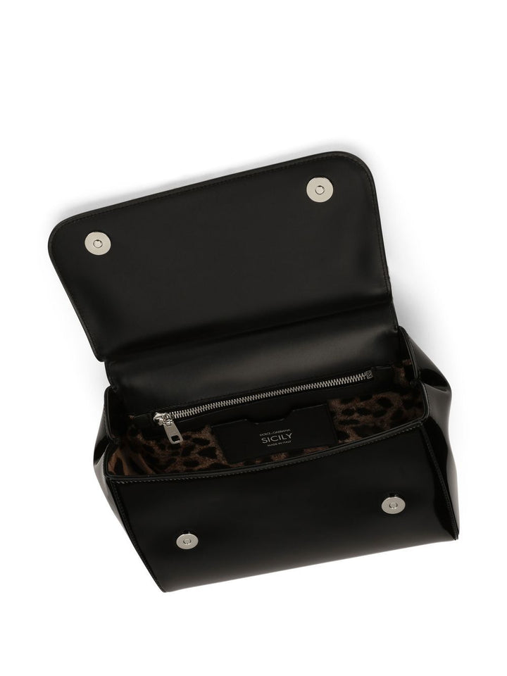 Dolce & Gabbana Sicily large leather handbag