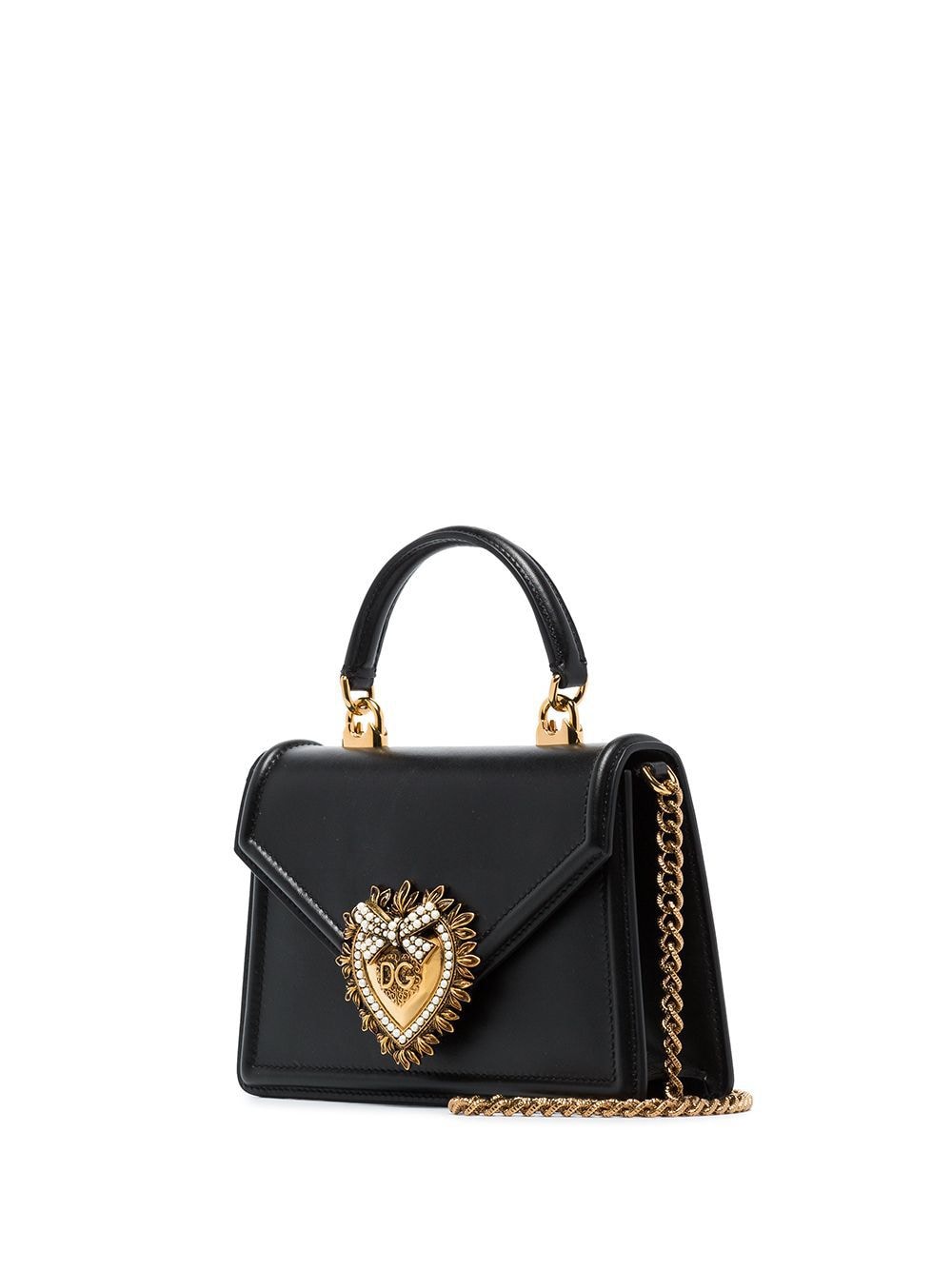 Dolce & Gabbana Devotion small leather handbag