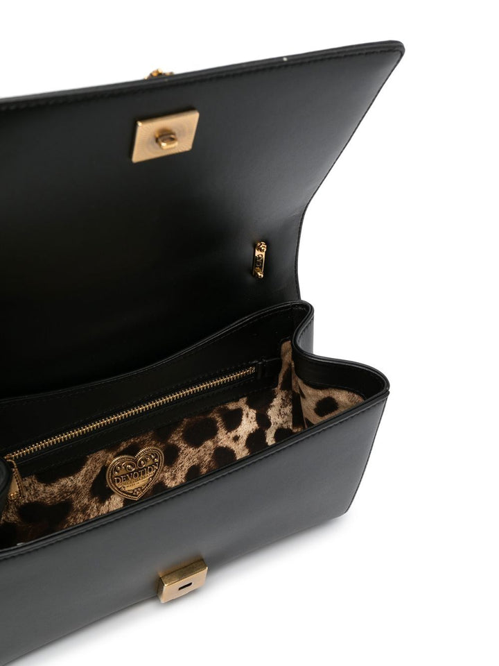 Dolce & Gabbana Devotion medium leather shoulder