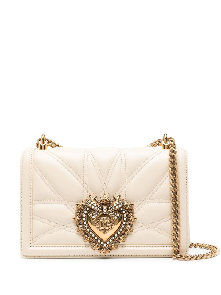 Dolce & Gabbana Devotion medium leather shoulder bag