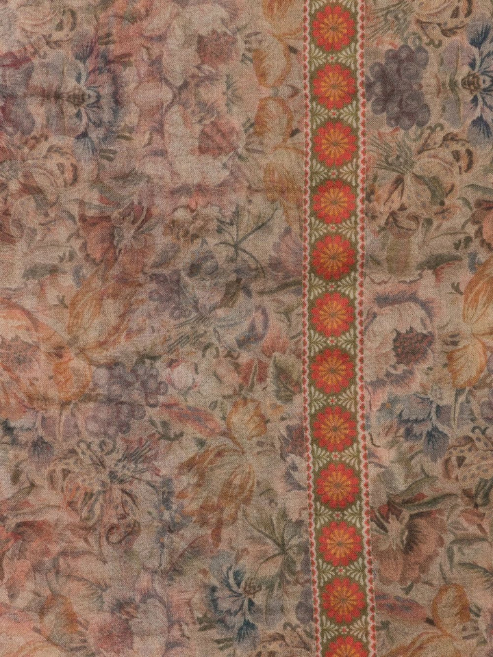 Pierre Louis Mascia Printed cashmere scarf