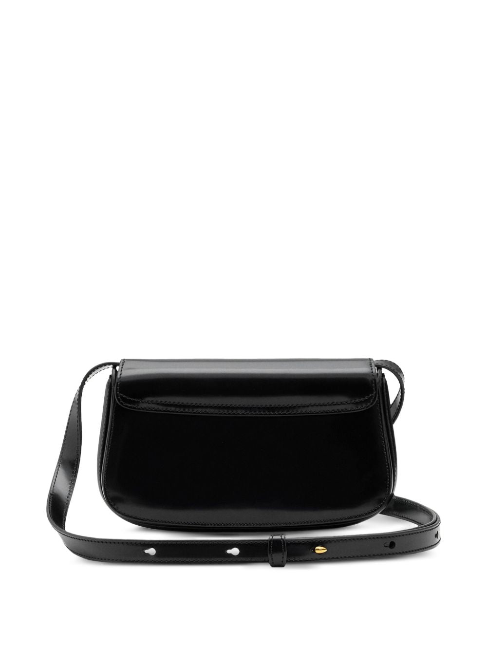 Ami Paris Glazed Leather Small Crossbody bag