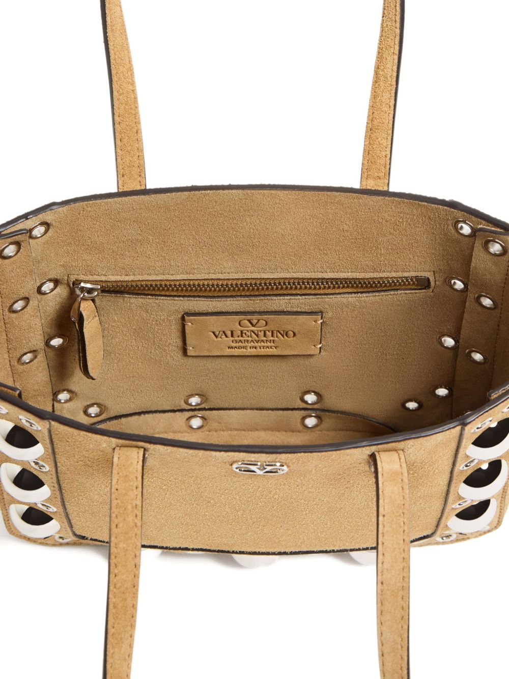 Valentino Garavani Nellcote mini suede leather tote