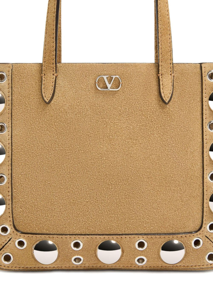 Valentino Garavani Nellcote mini suede leather tote