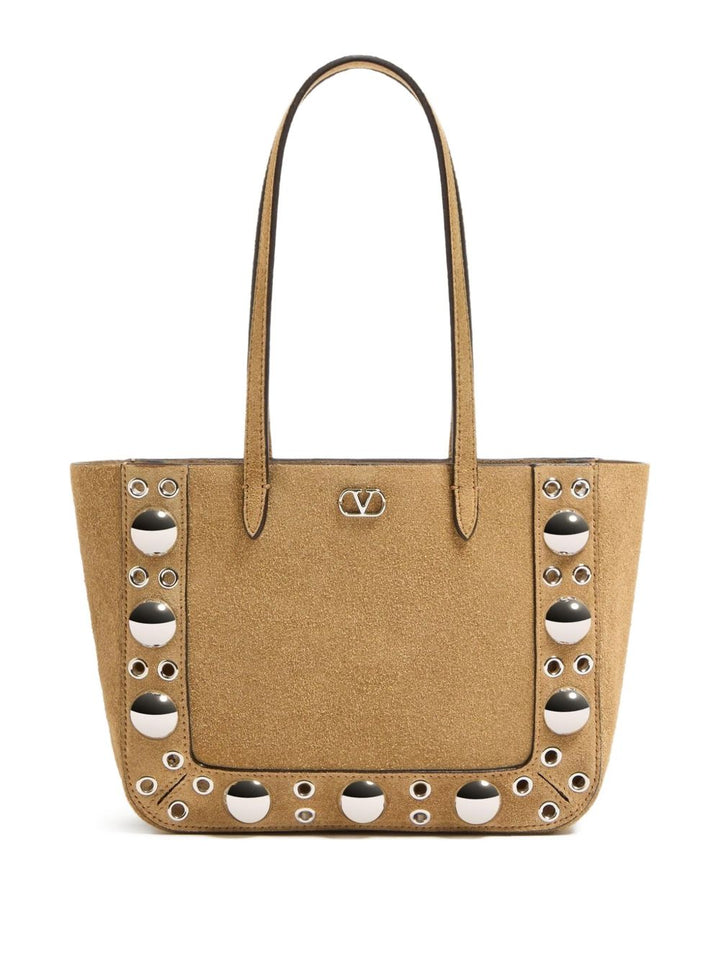 Valentino Garavani Nellcote mini suede leather tote