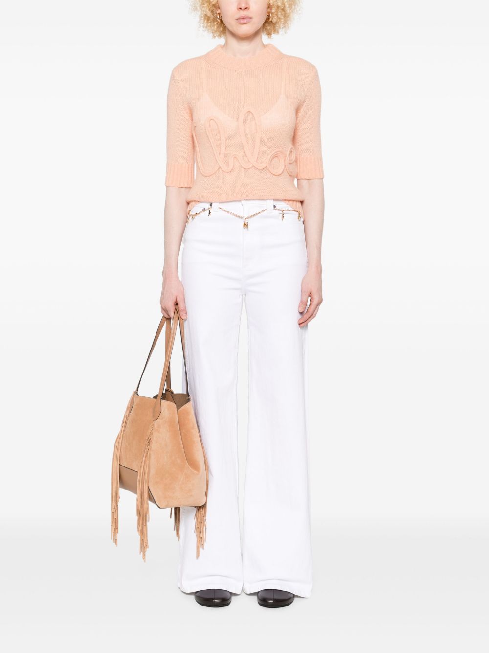 Chloé logo wool jumper