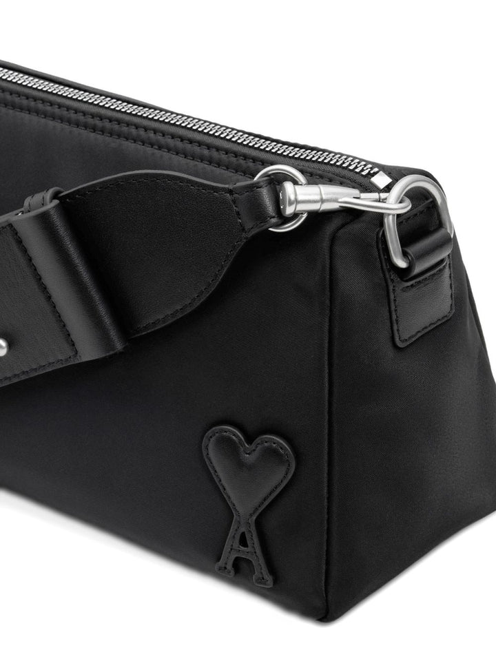 Ami Paris Nylon Canvas Marcel Lunch Box Bag