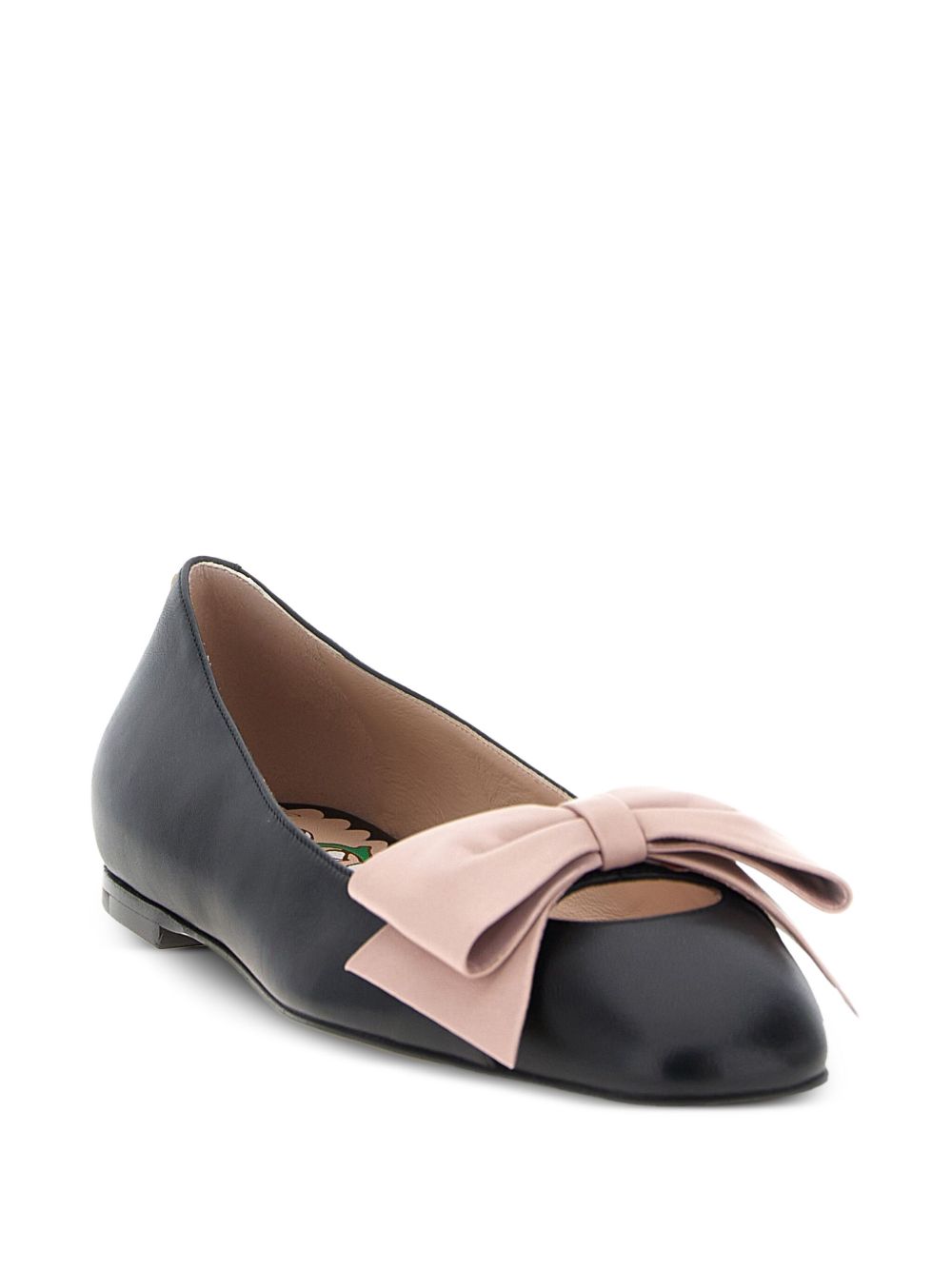 Valentino Garavani Bowow leather ballets