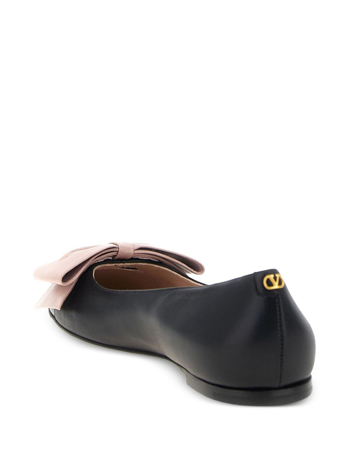 Valentino Garavani Bowow leather ballets