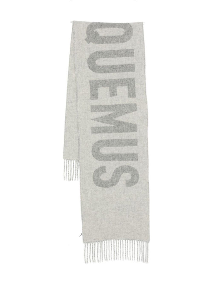 JACQUEMUS logo Scarf