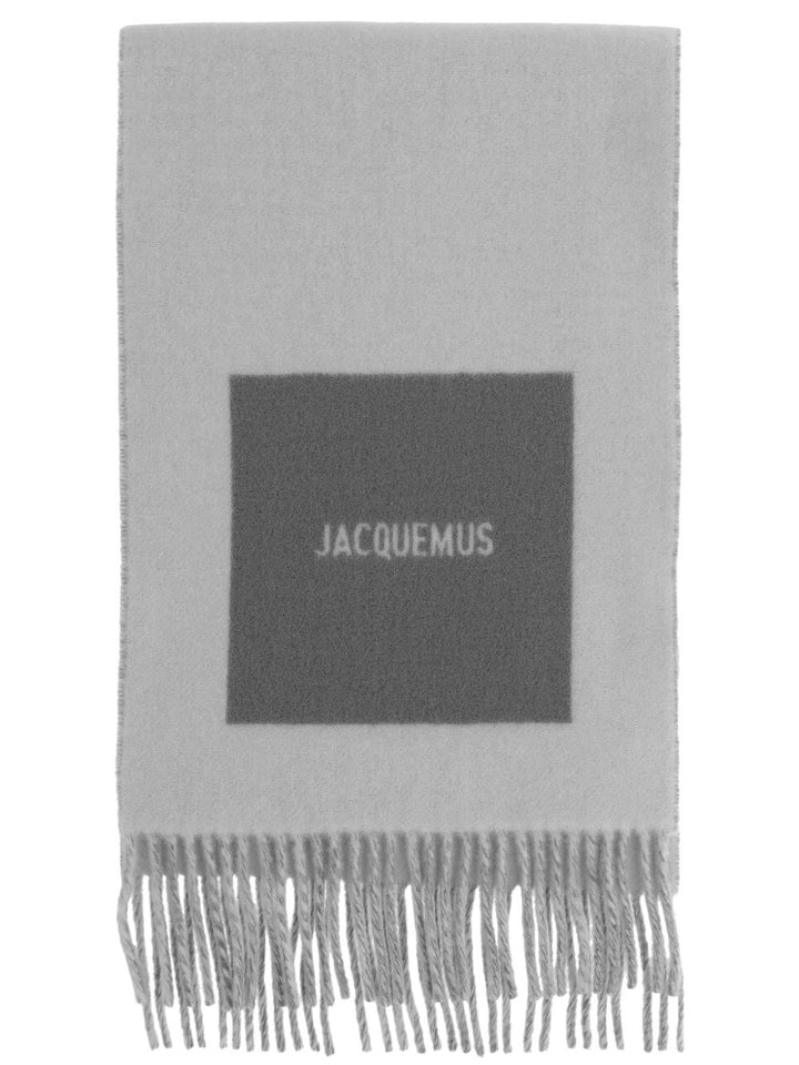 JACQUEMUS logo Scarf
