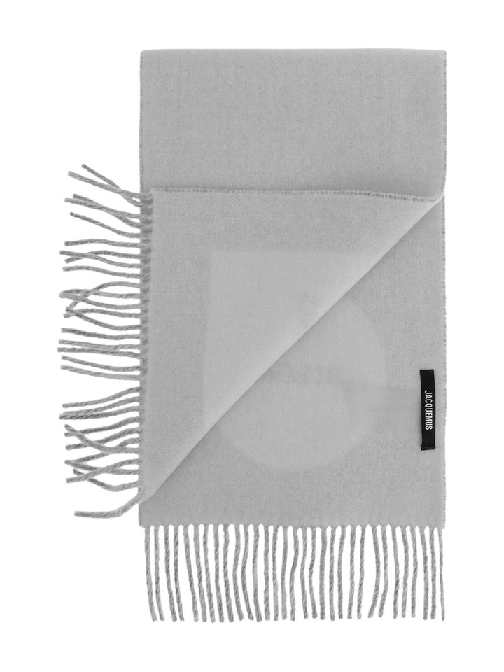 JACQUEMUS logo Scarf