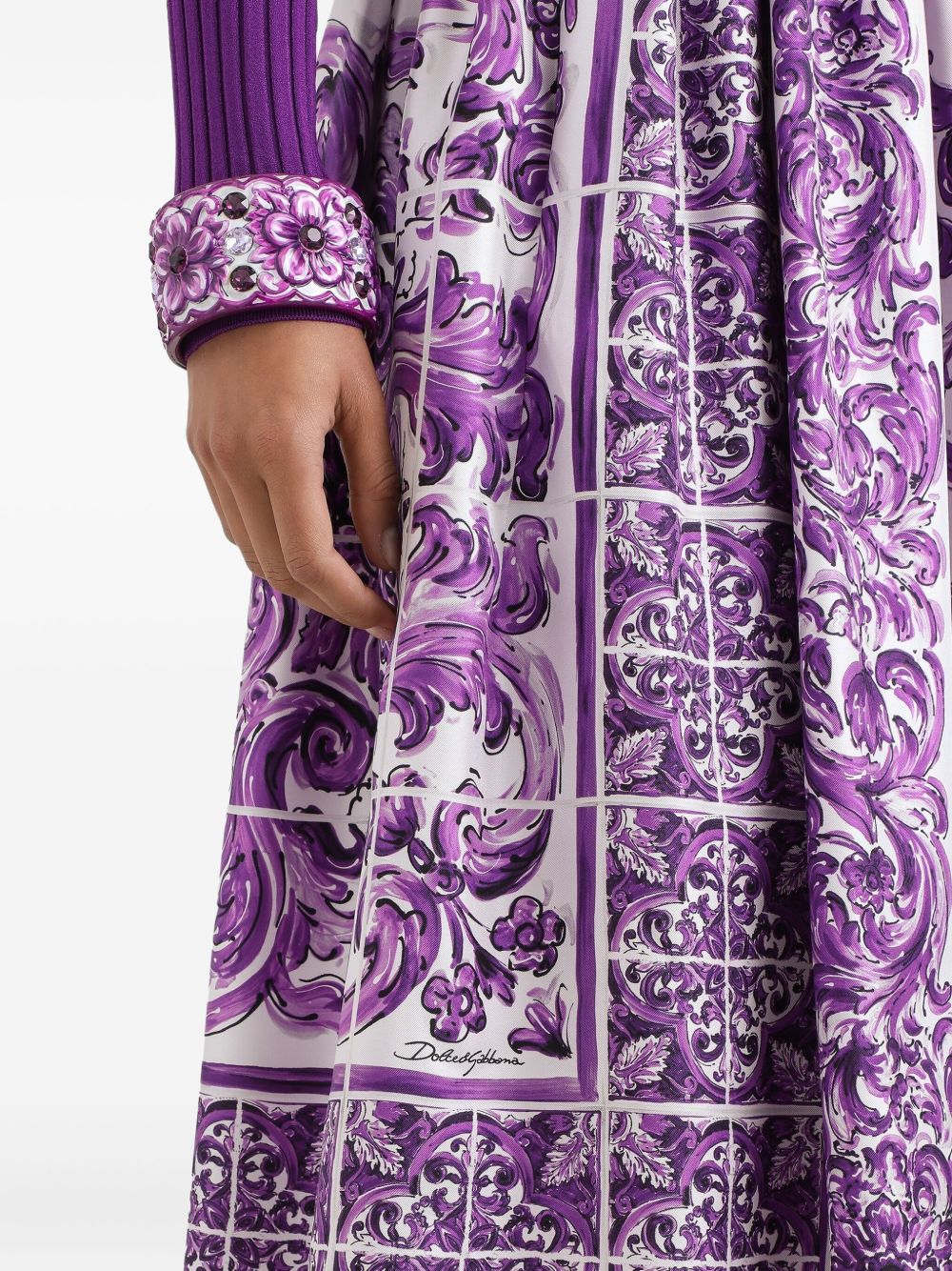 Dolce & Gabbana majolica print Skirt