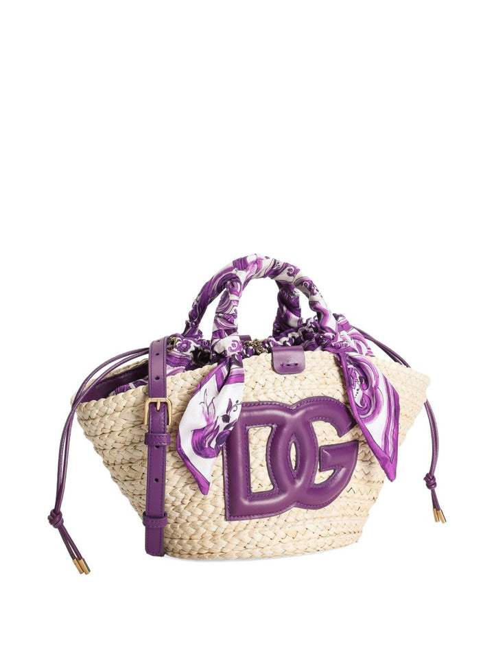 Dolce & Gabbana raffia tote