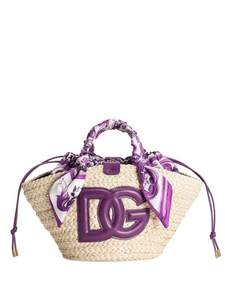 Dolce & Gabbana raffia tote