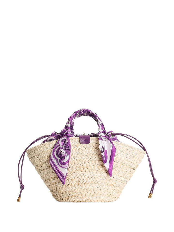 Dolce & Gabbana raffia tote