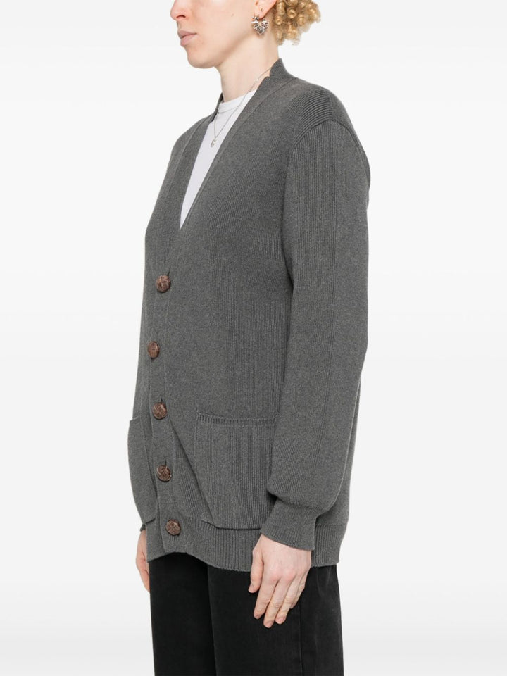 Golden Goose logo cardigan