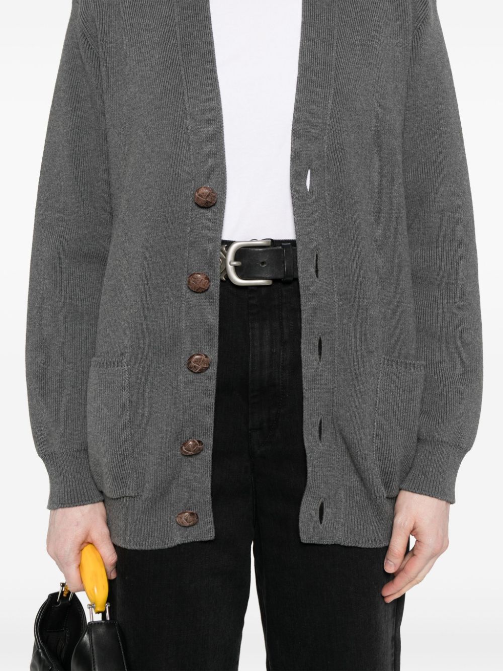 Golden Goose logo cardigan