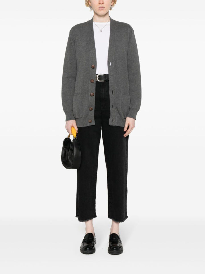 Golden Goose logo cardigan