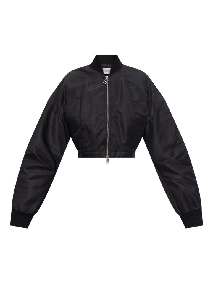SPORTMAX PRE cropped bomber jacket