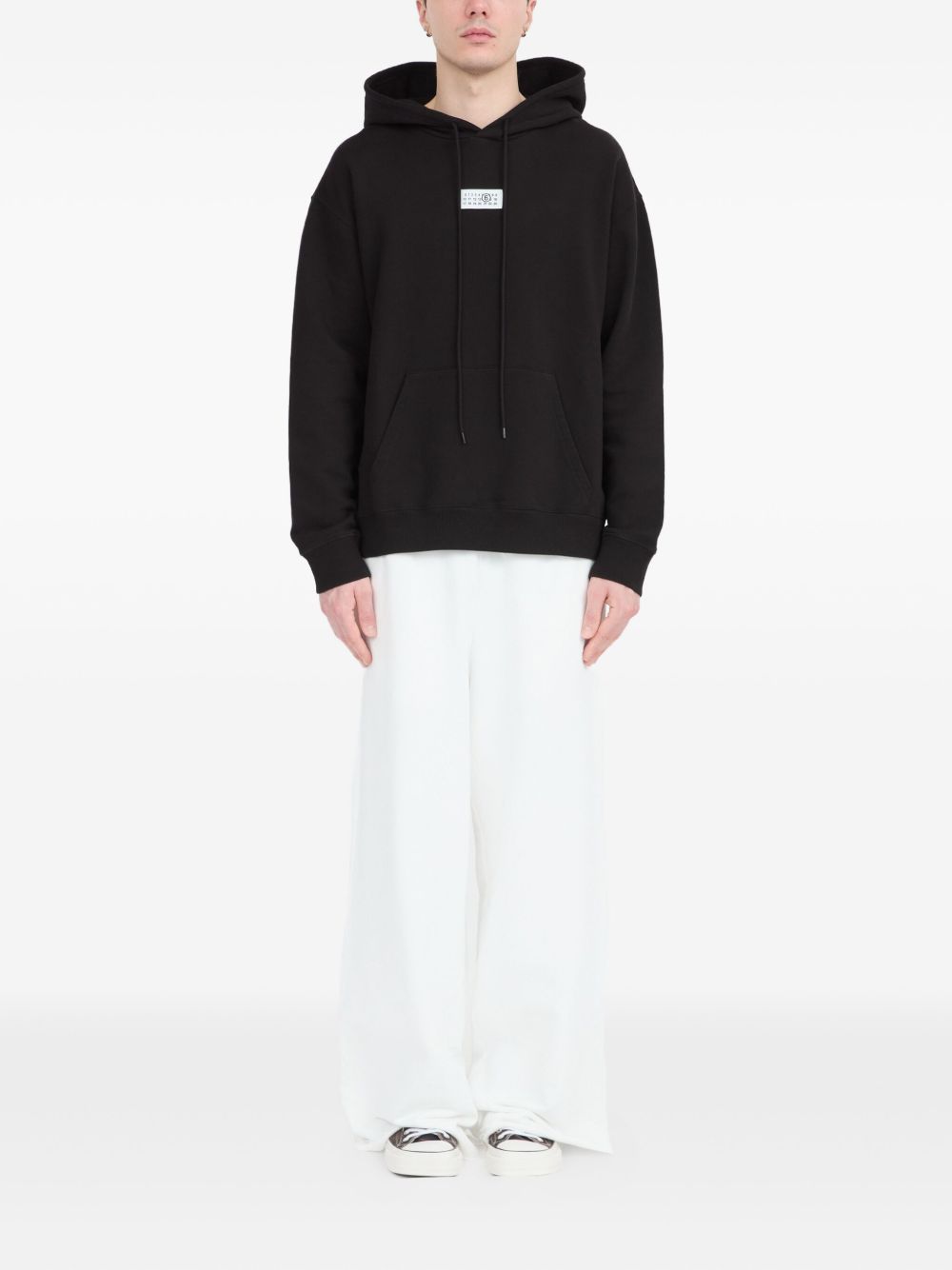 MM6 Maison Margiela logo hoodie
