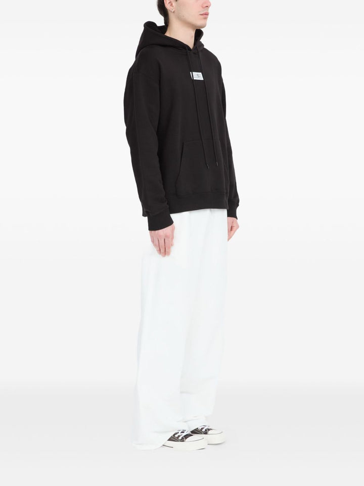 MM6 Maison Margiela logo hoodie