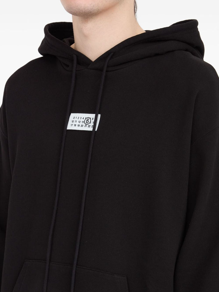 MM6 Maison Margiela logo hoodie
