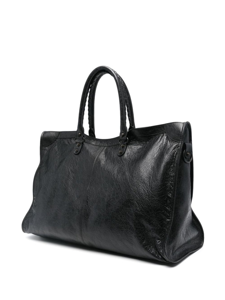Balenciaga City Travel leather tote bag