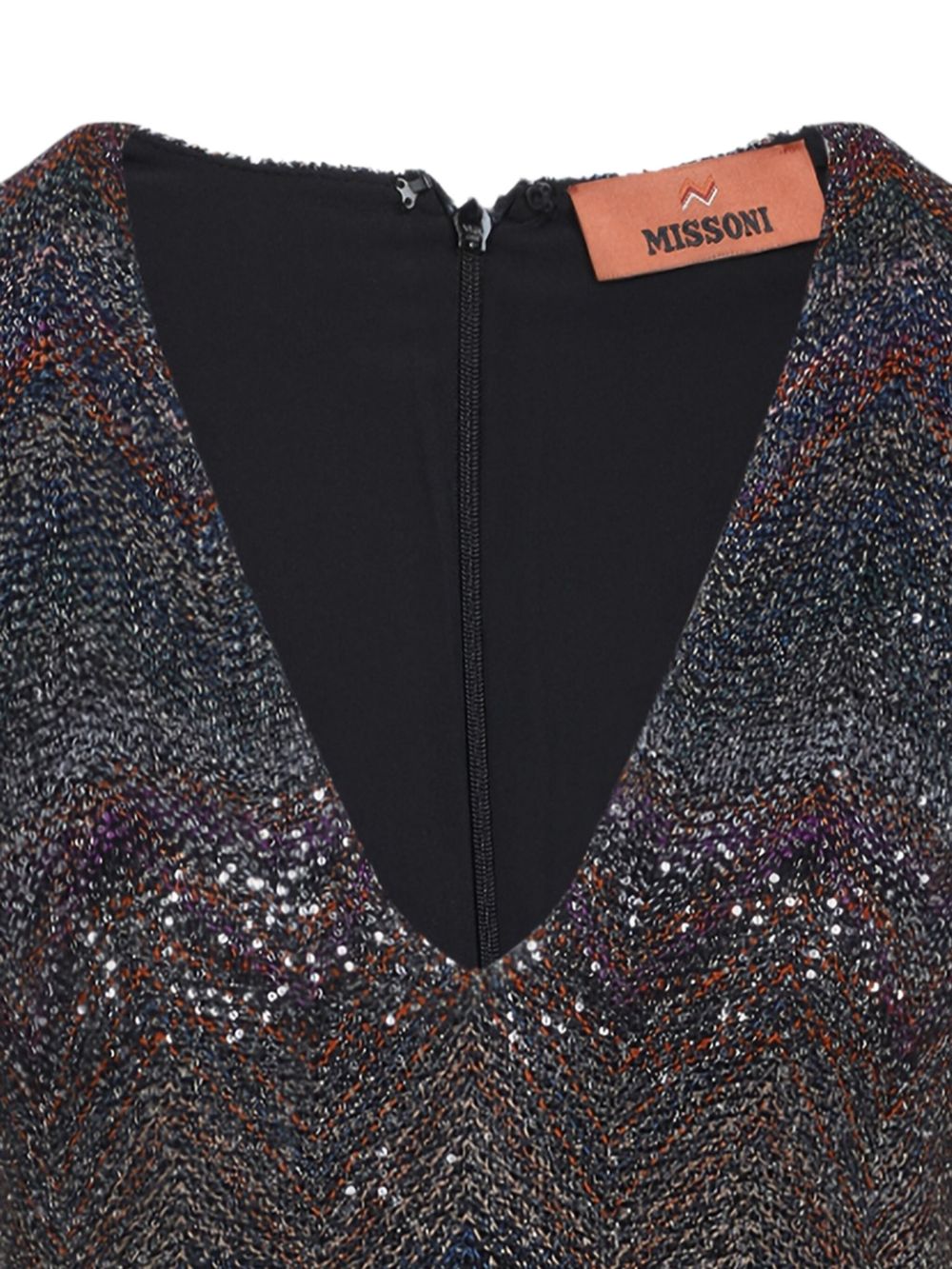 Missoni zigzag knit mini Dress