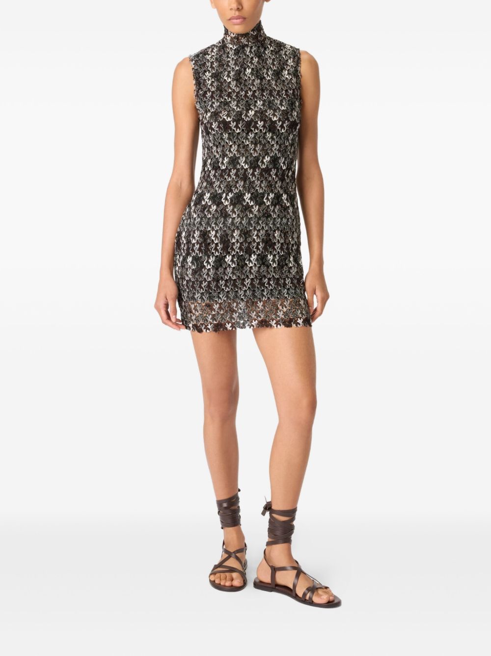 Missoni floral lace high neck Dress