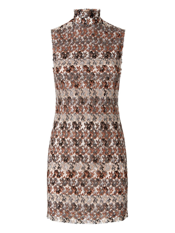 Missoni high neck mini Dress