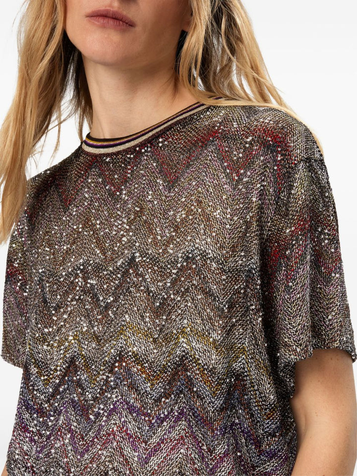 Missoni fine knit T-shirt