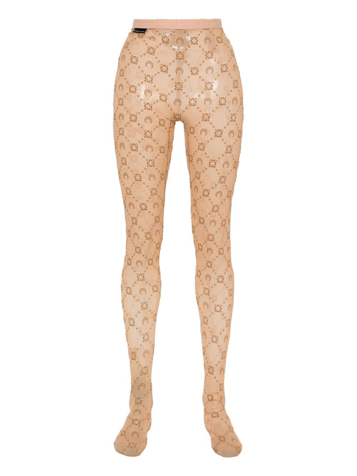 MARINE SERRE Moonogram tights
