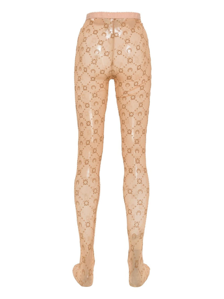 MARINE SERRE Moonogram tights