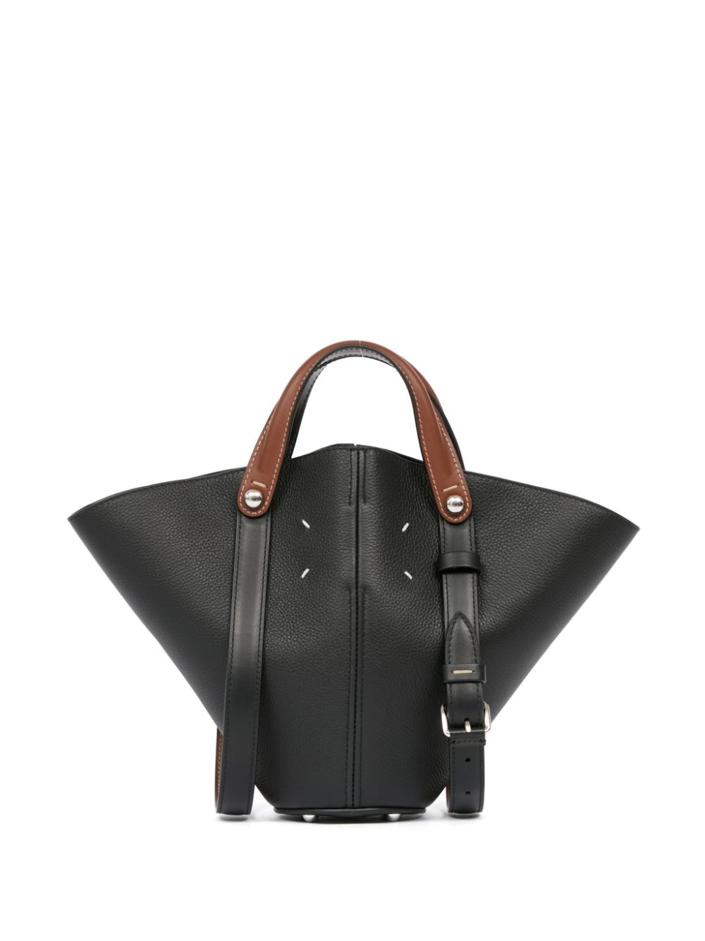 Maison Margiela Dress-Age small leather tote