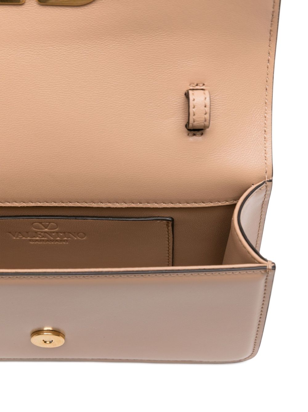 Valentino Garavani Vain small leather clutch