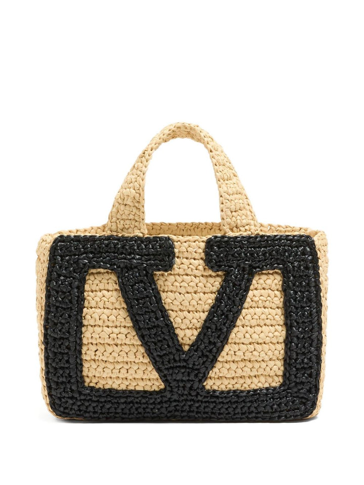 Valentino Garavani Viva Superstar Crochet small tote bag