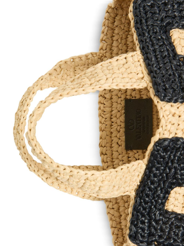 Valentino Garavani Viva Superstar Crochet small tote bag